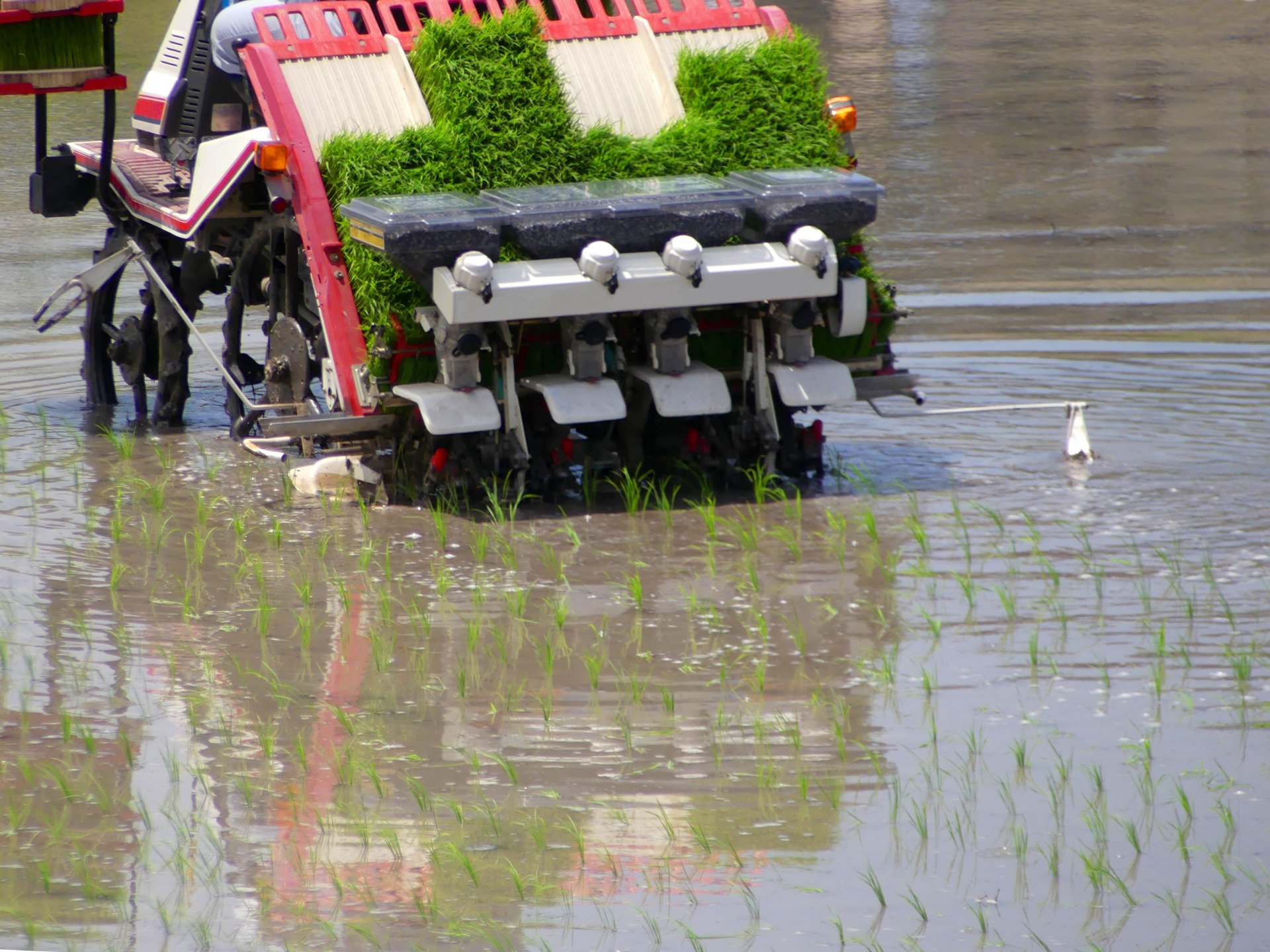 田植え機